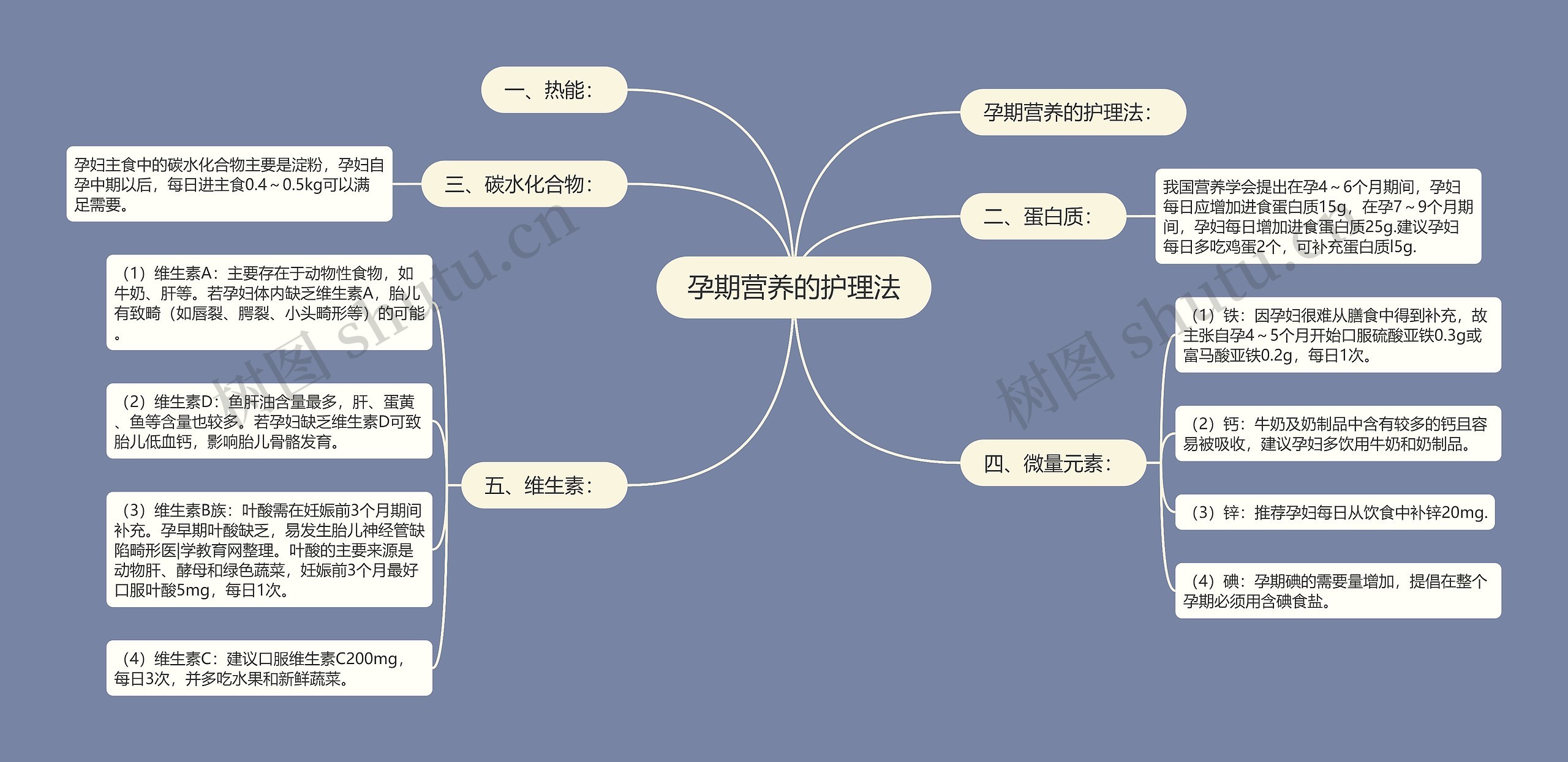 孕期营养的护理法