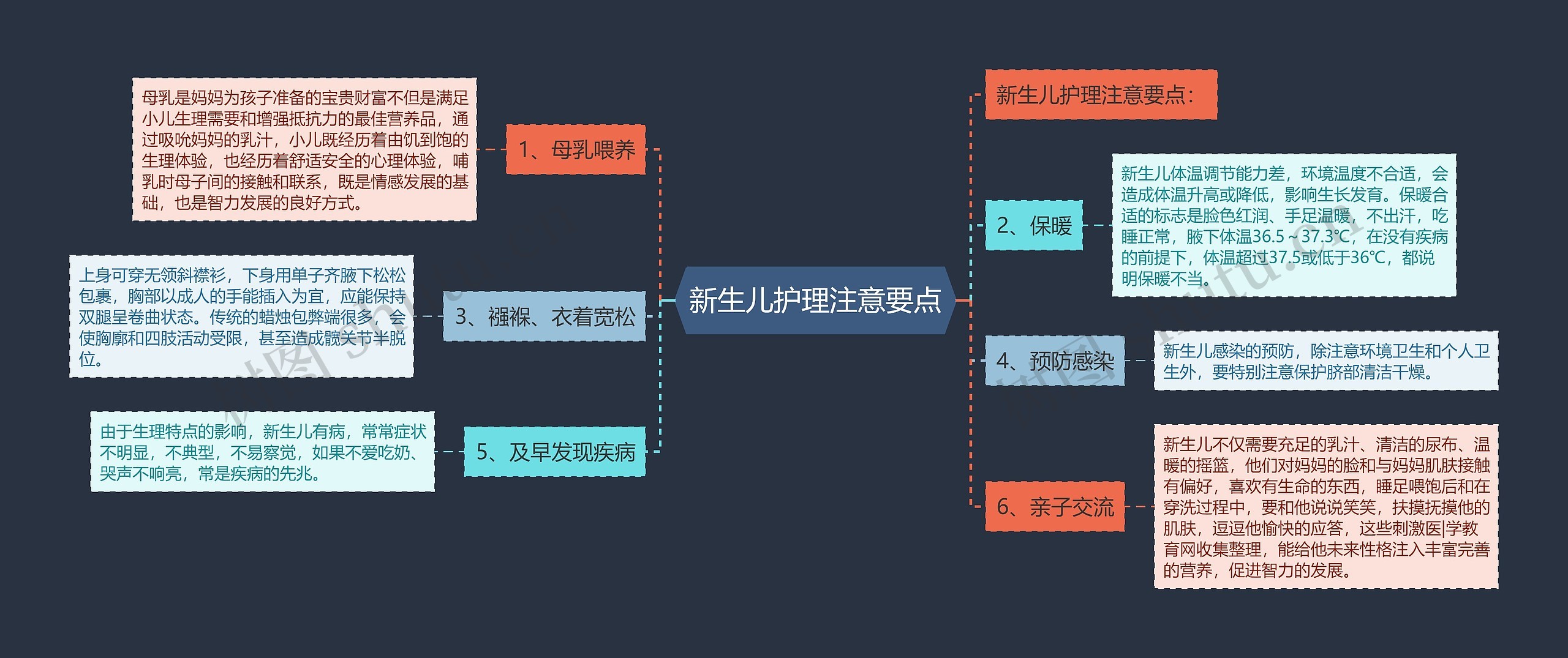 新生儿护理注意要点