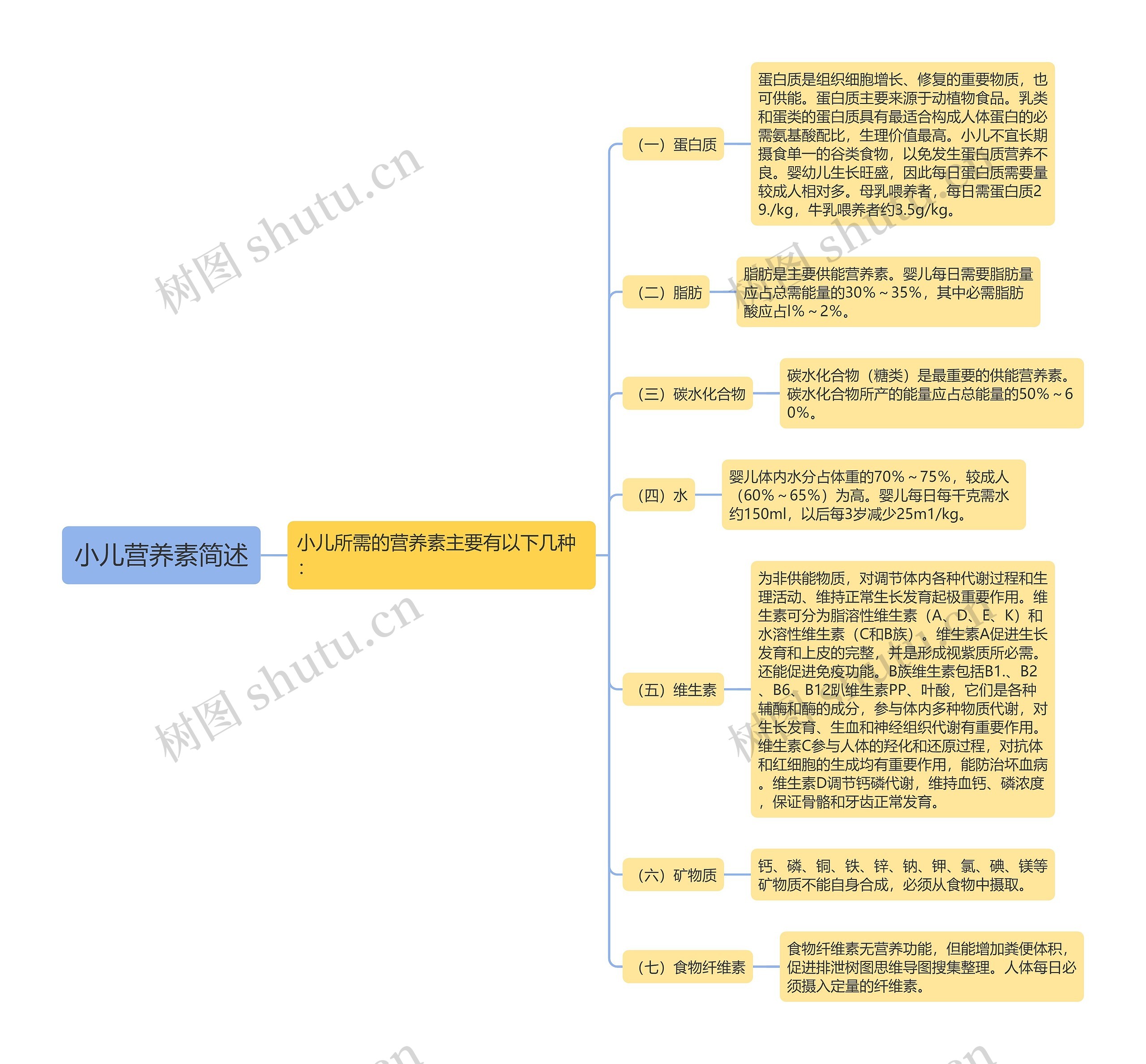 小儿营养素简述