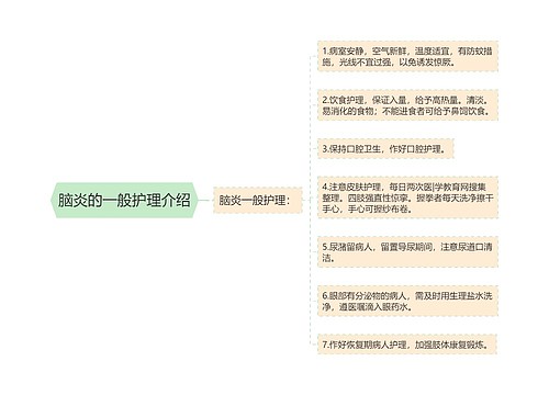 脑炎的一般护理介绍