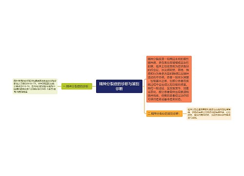 精神分裂症的诊断与鉴别诊断