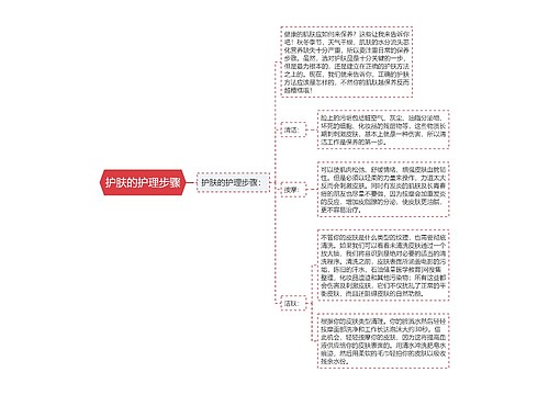 护肤的护理步骤