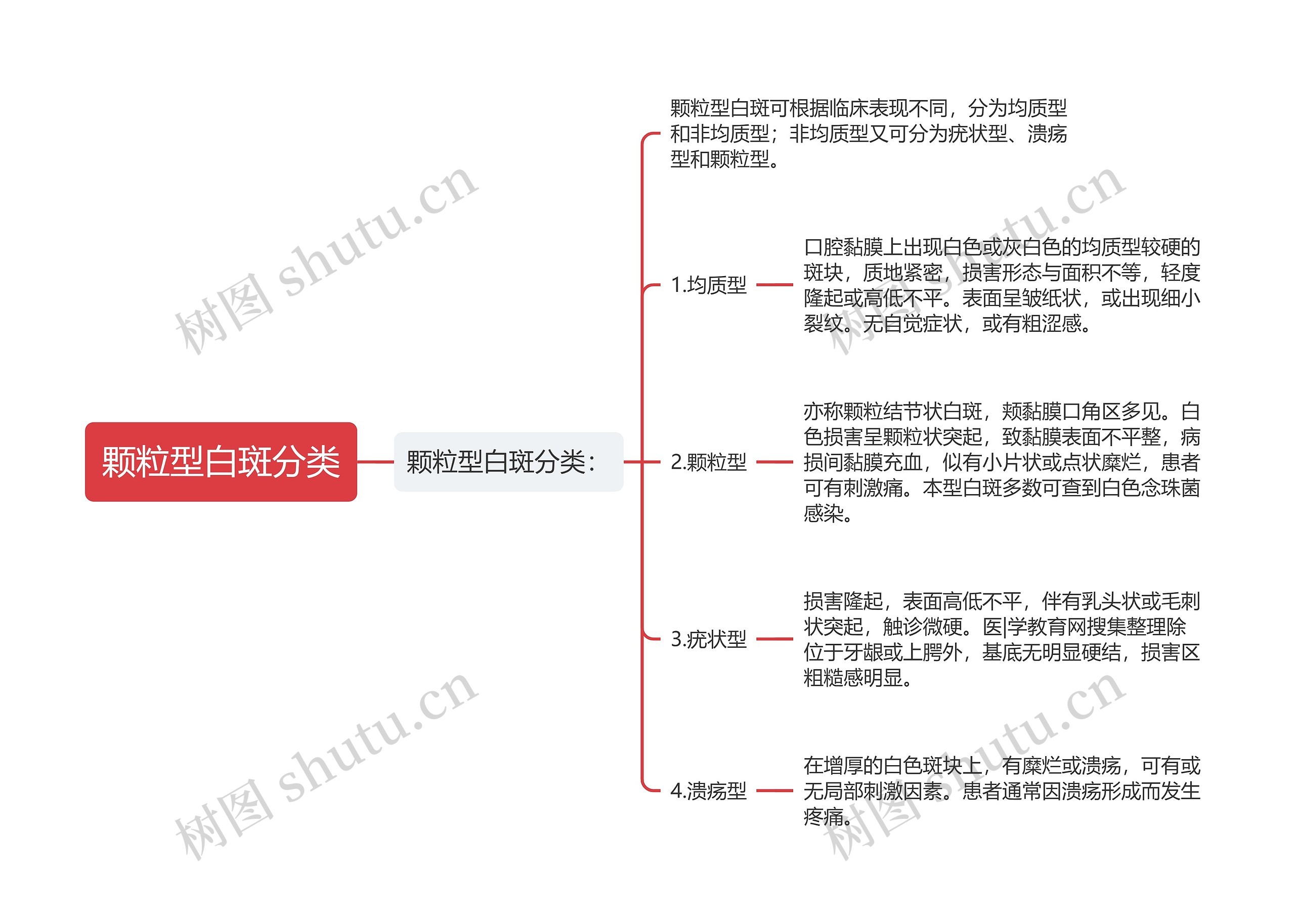 颗粒型白斑分类 颗粒型白斑分类