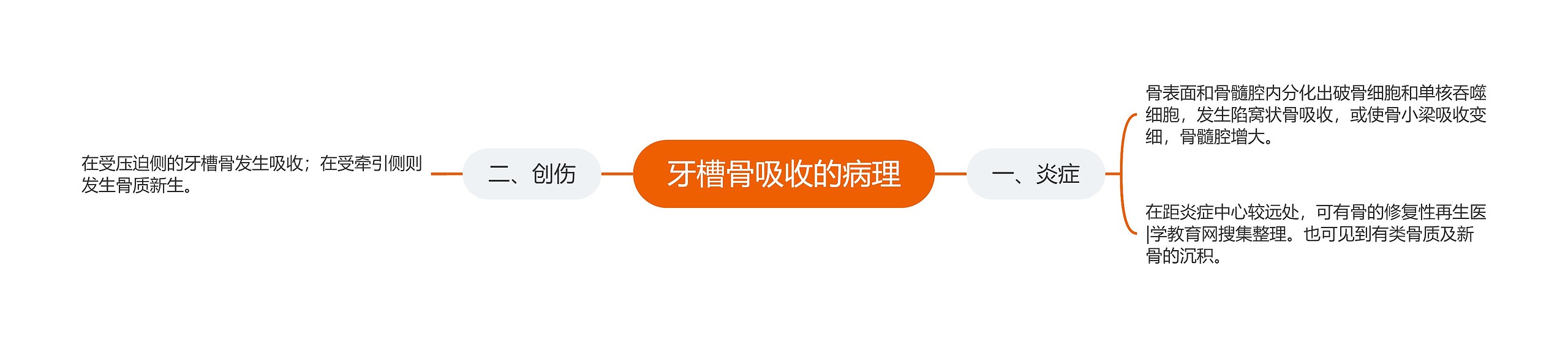 牙槽骨吸收的病理 牙槽骨吸收的病理