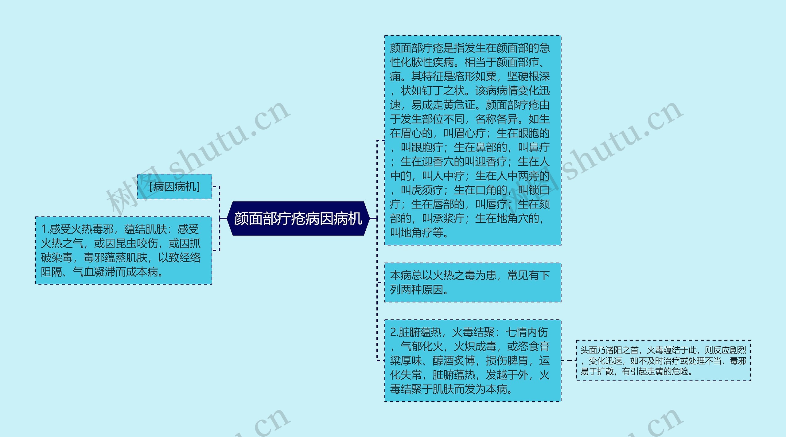 颜面部疔疮病因病机