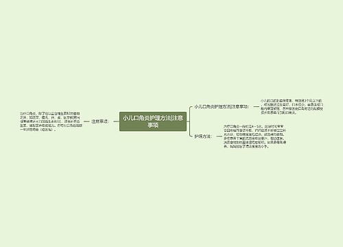 小儿口角炎护理方法|注意事项