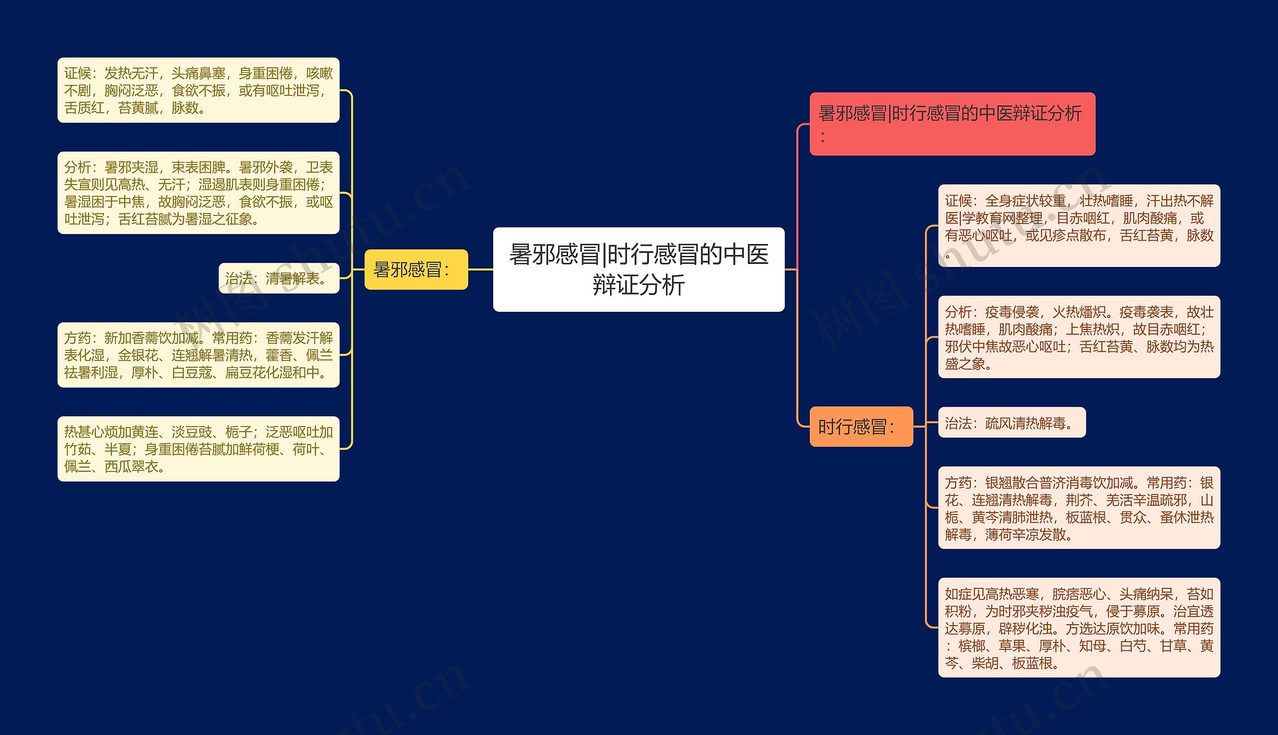 暑邪感冒|时行感冒的中医辩证分析