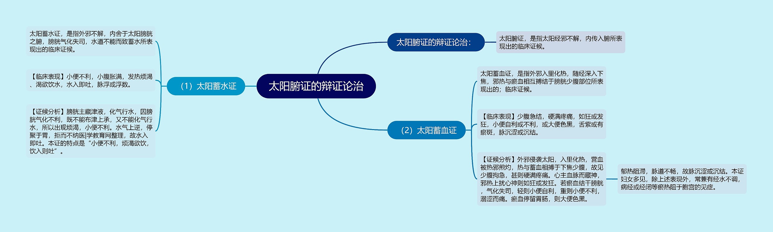 太阳腑证的辩证论治