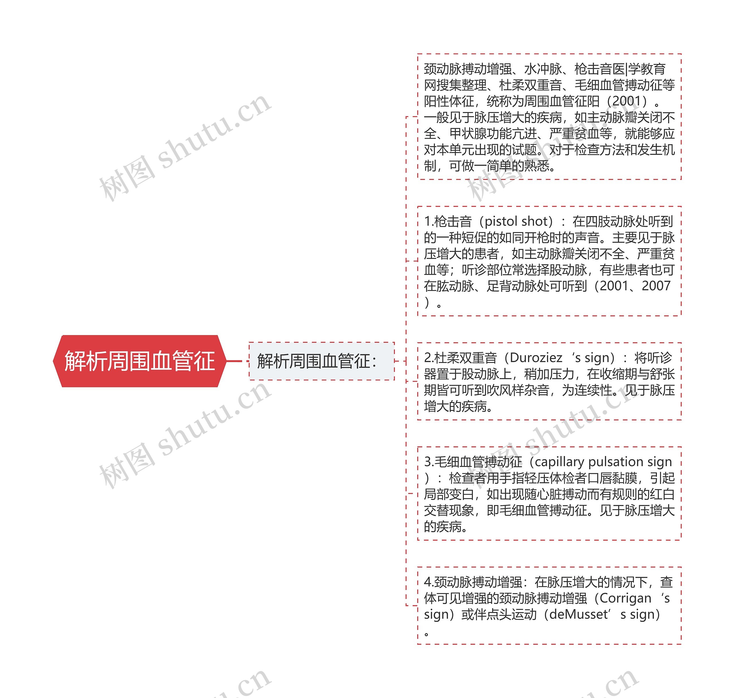 解析周围血管征 解析周围血管征