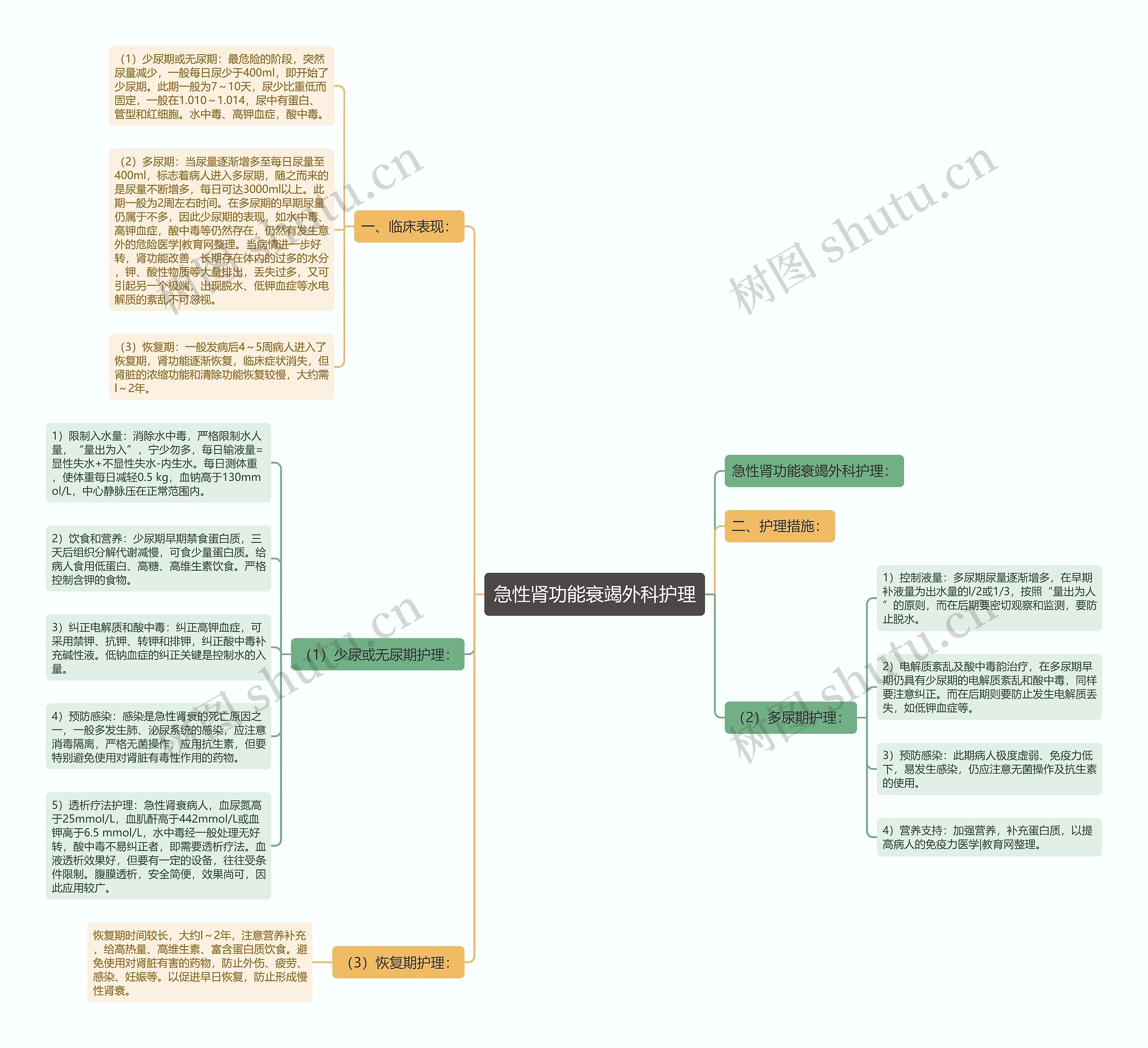 急性肾功能衰竭外科护理 急性肾功能衰竭外科护理