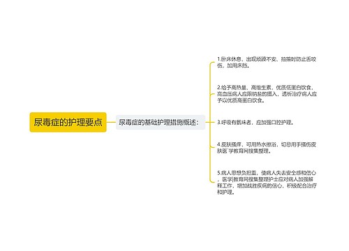 尿毒症的护理要点