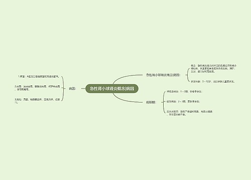 急性肾小球肾炎概念|病因