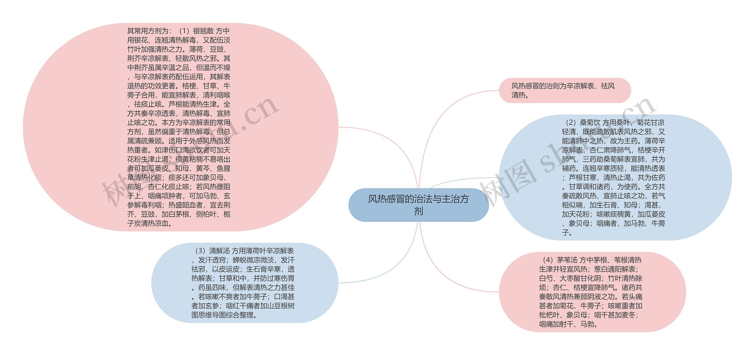 风热感冒的治法与主治方剂