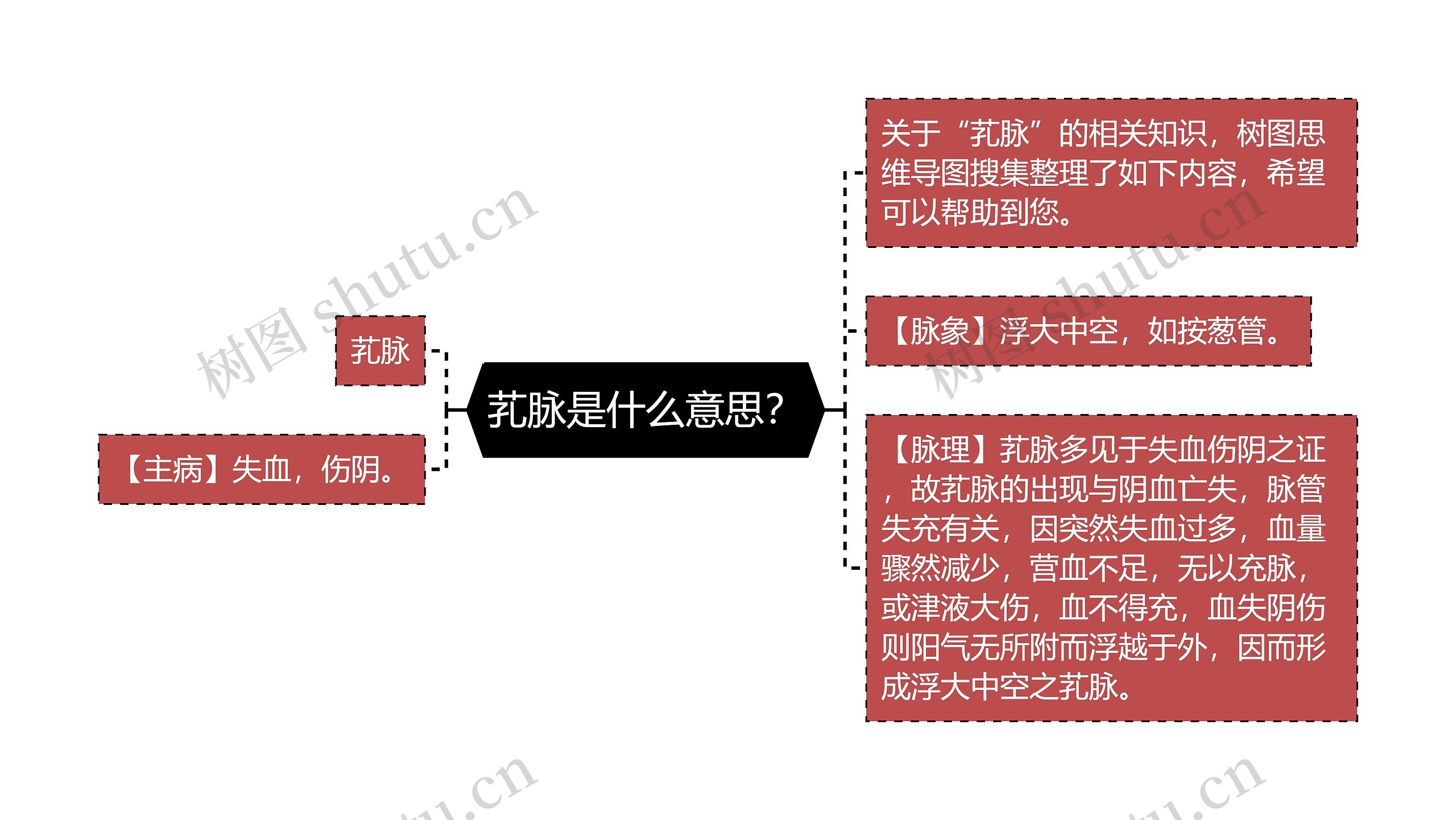 芤脉是什么意思？