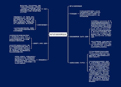 氧气疗法的效果监测