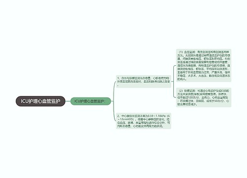 ICU护理心血管监护