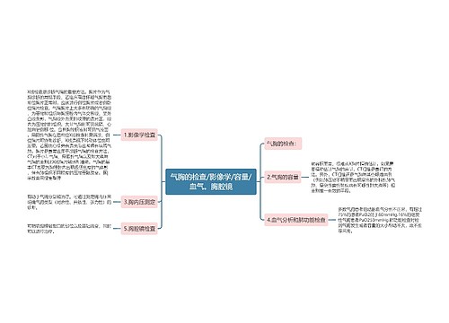 气胸的检查/影像学/容量/血气。胸腔镜