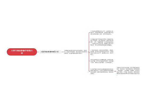 大骨节病的影像学表现介绍