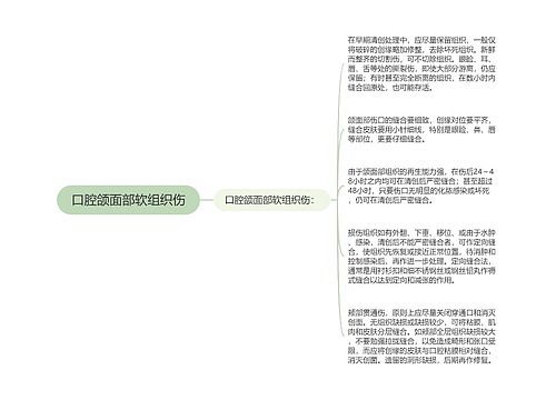 口腔颌面部软组织伤