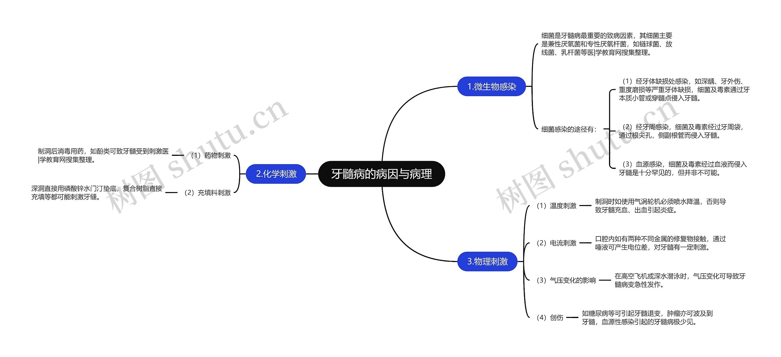 牙髓病的病因与病理