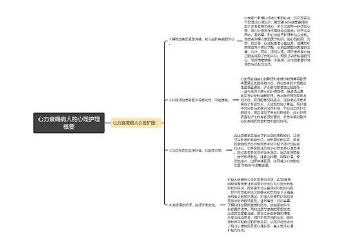 心力衰竭病人的心理护理概要