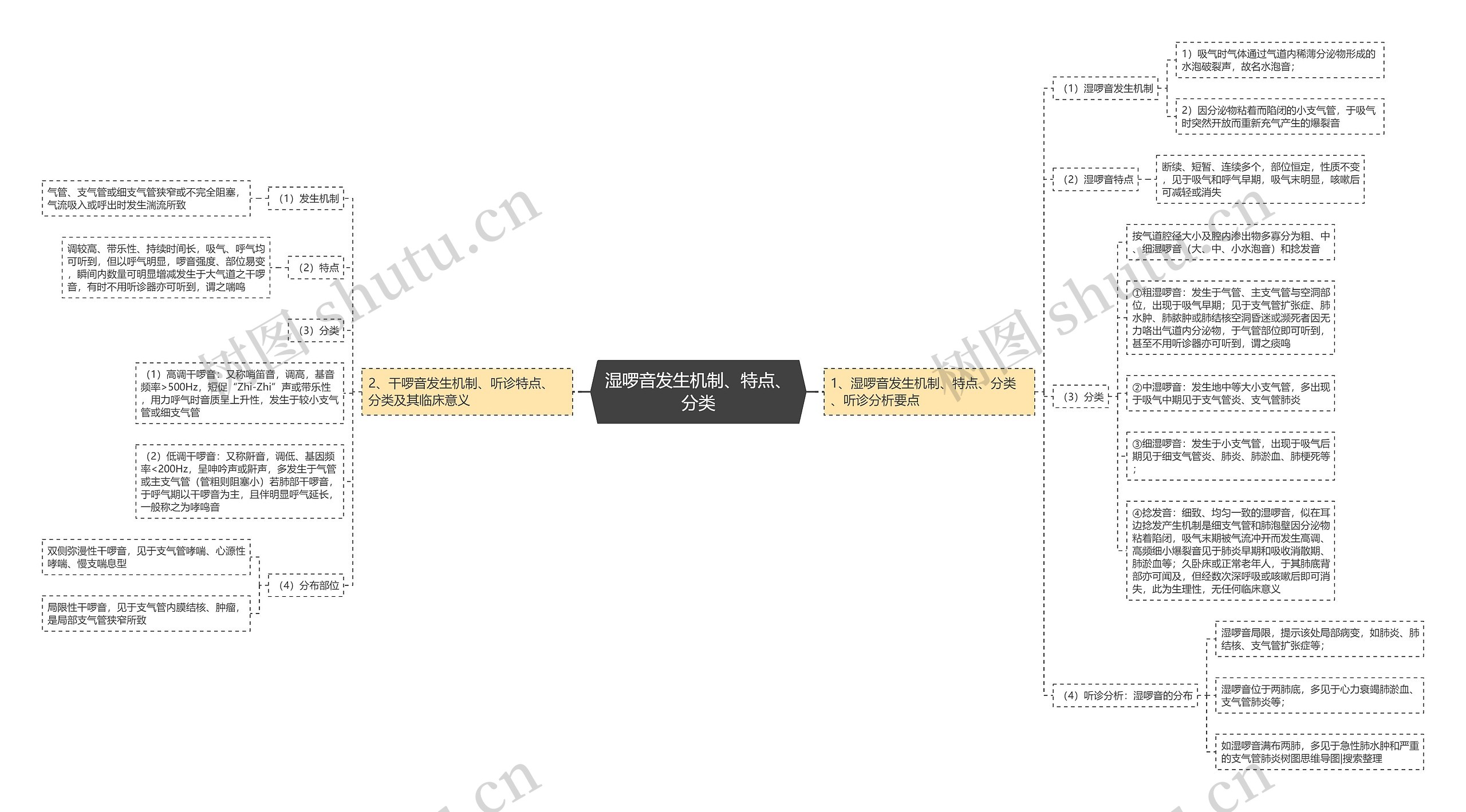 湿啰音发生机制、特点、分类 湿啰音发生机制、特点、分类