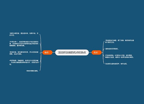 活动矫治器的优点和缺点