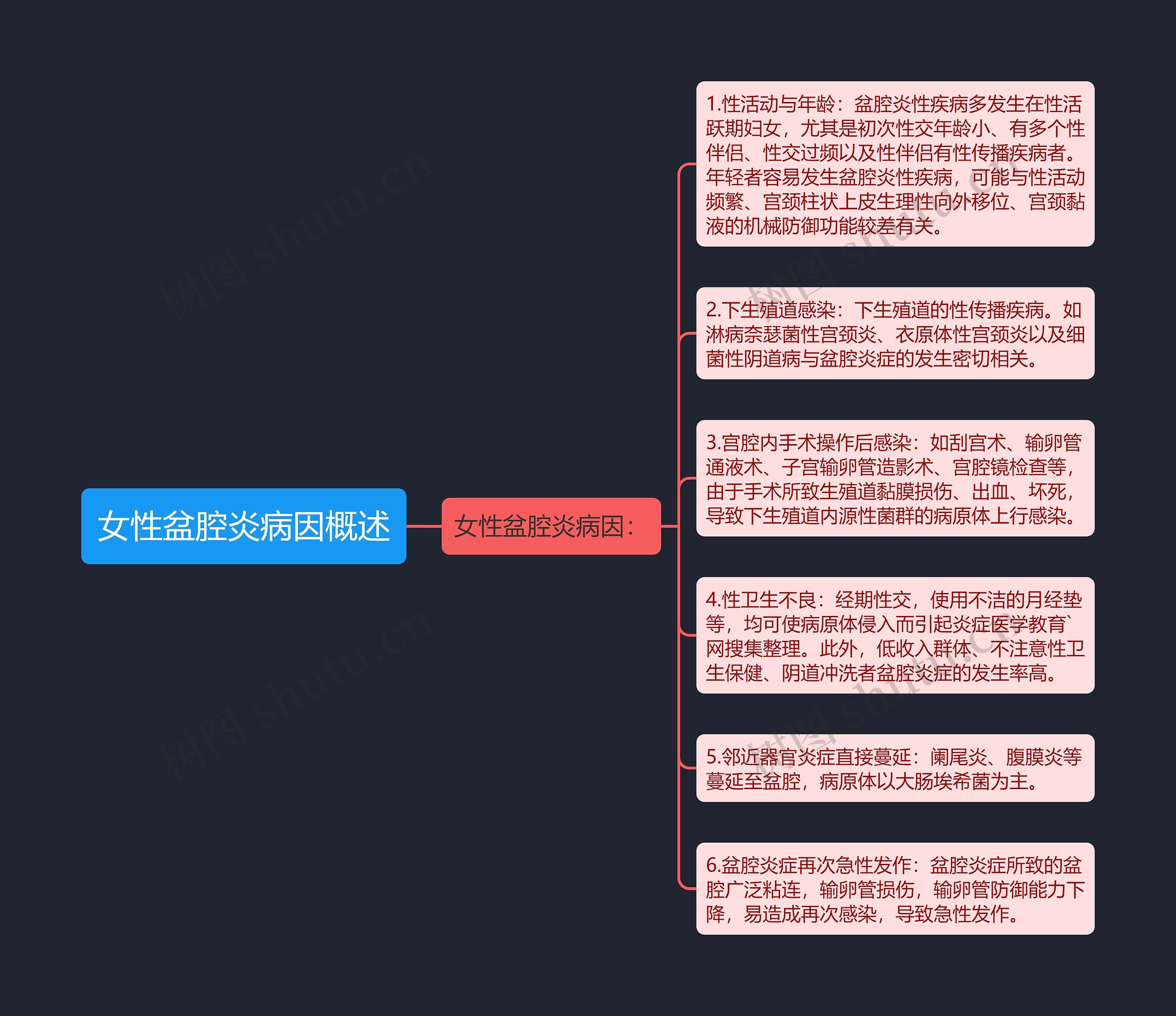 女性盆腔炎病因概述 女性盆腔炎病因概述