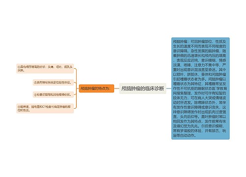 颅脑肿瘤的临床诊断