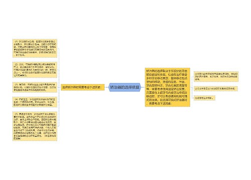 矫治器的选择依据