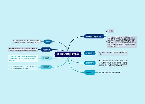 内脏损伤常见的部位