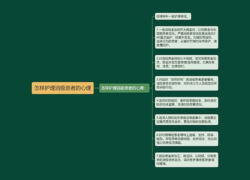 怎样护理消极患者的心理