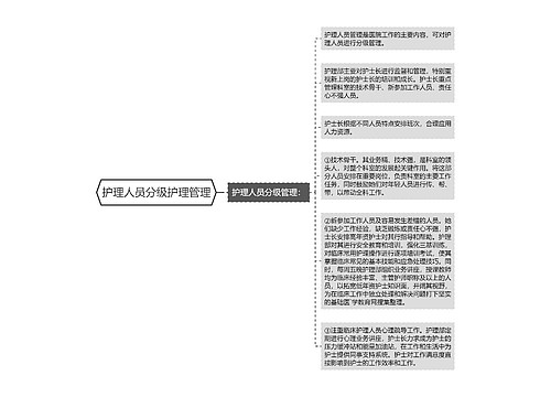 护理人员分级护理管理