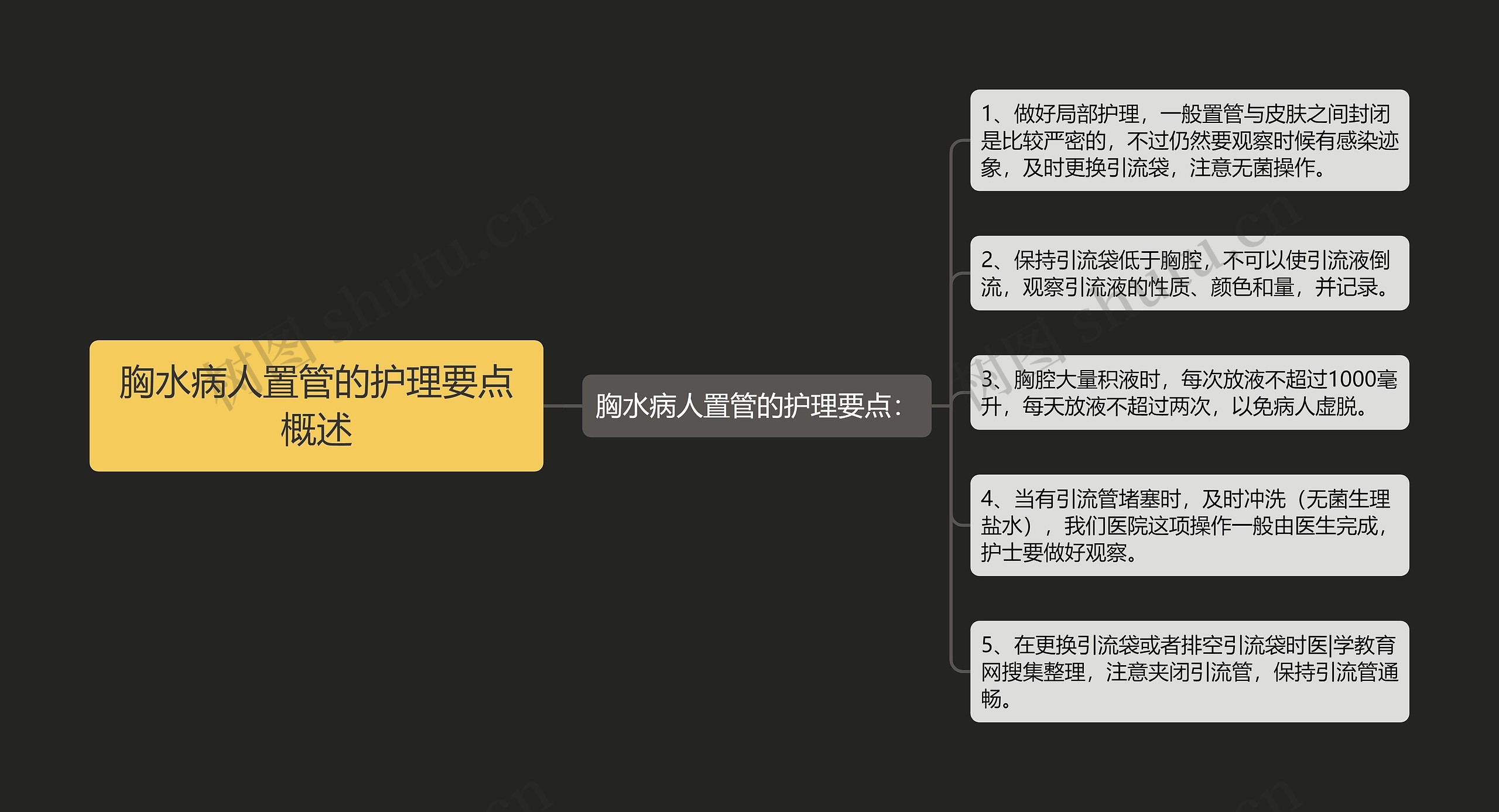 胸水病人置管的护理要点概述 胸水病人置管的护理要点概述