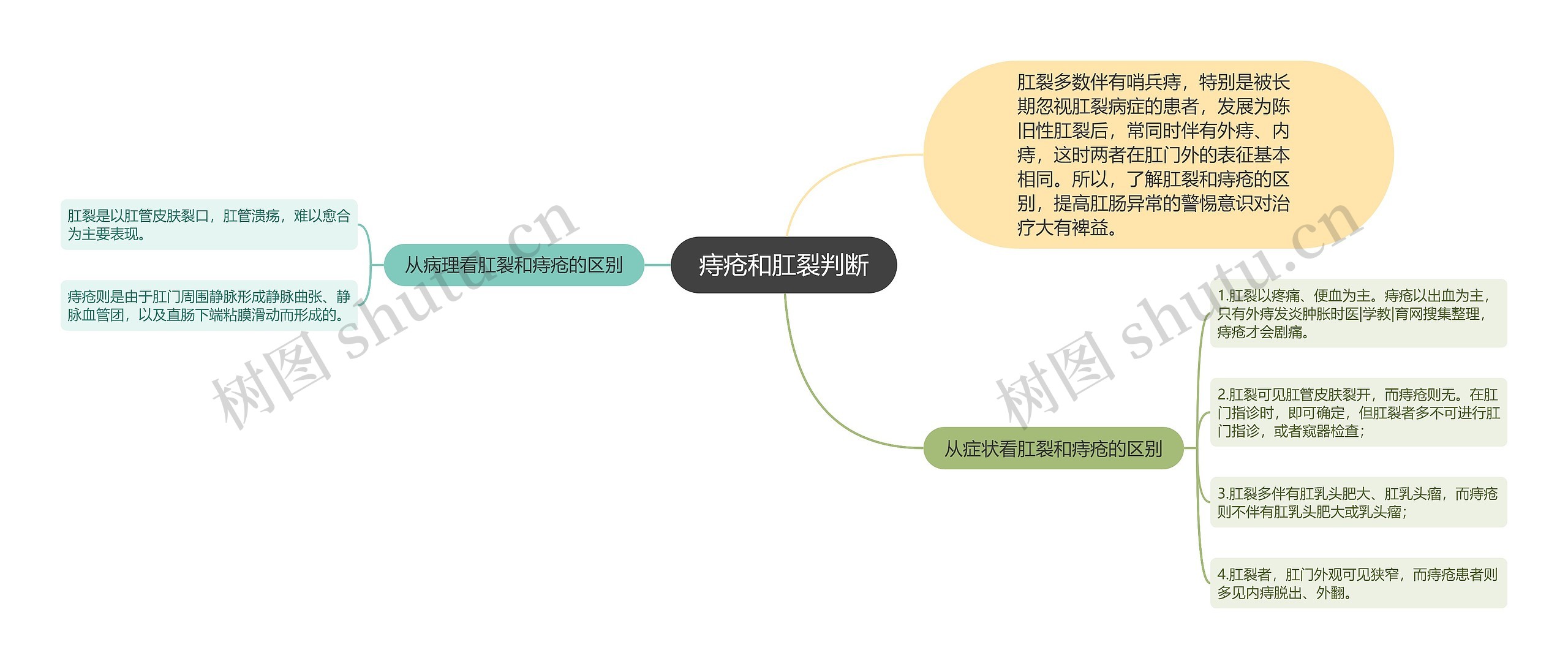 痔疮和肛裂判断