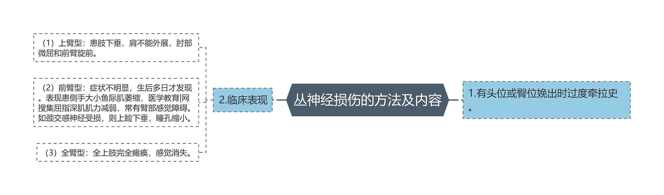 丛神经损伤的方法及内容 丛神经损伤的方法及内容