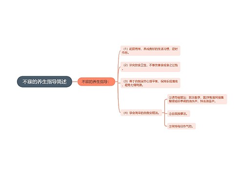 不寐的养生指导简述