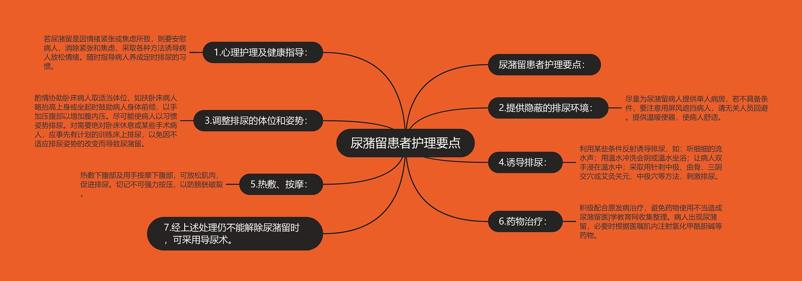 尿潴留患者护理要点