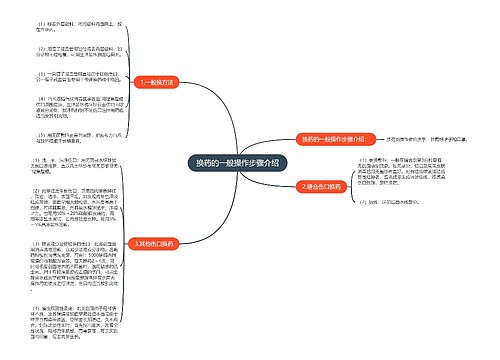 换药的一般操作步骤介绍
