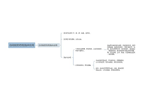 白花蛇的功效|临床应用