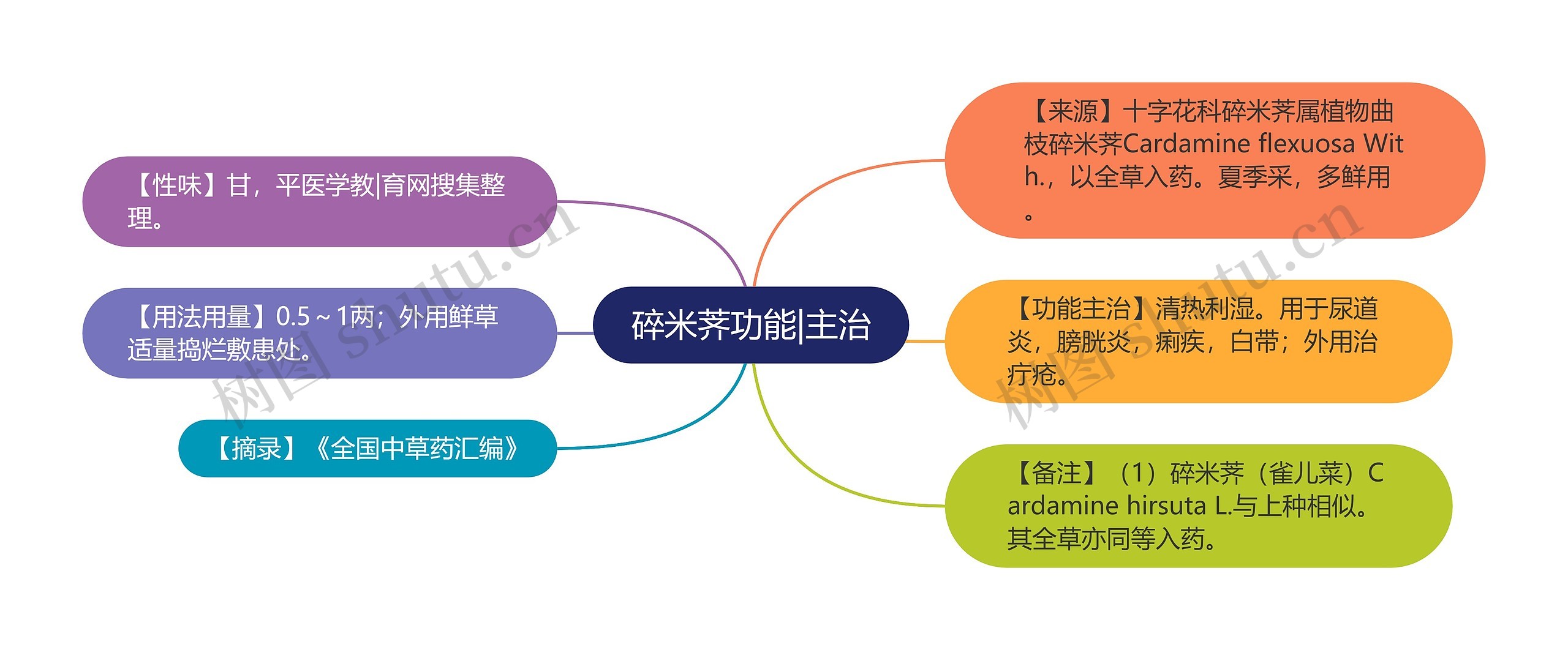 碎米荠功能|主治 碎米荠功能|主治