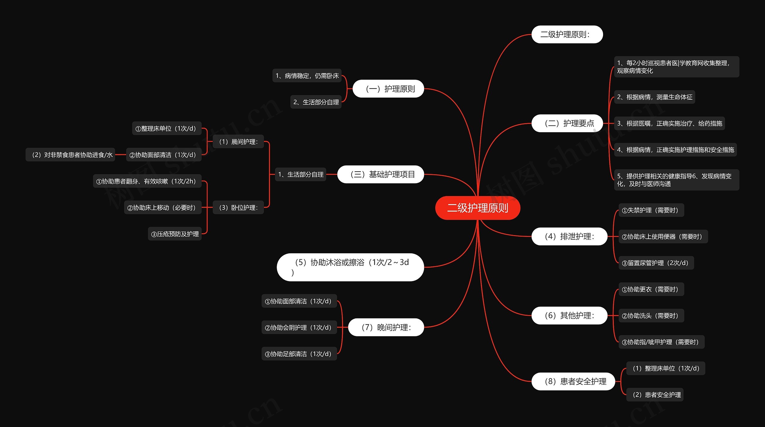二级护理原则 二级护理原则