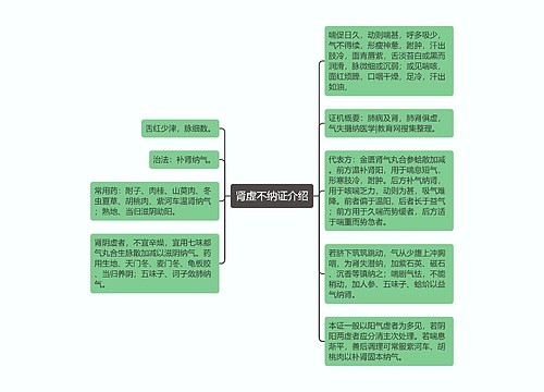 肾虚不纳证介绍