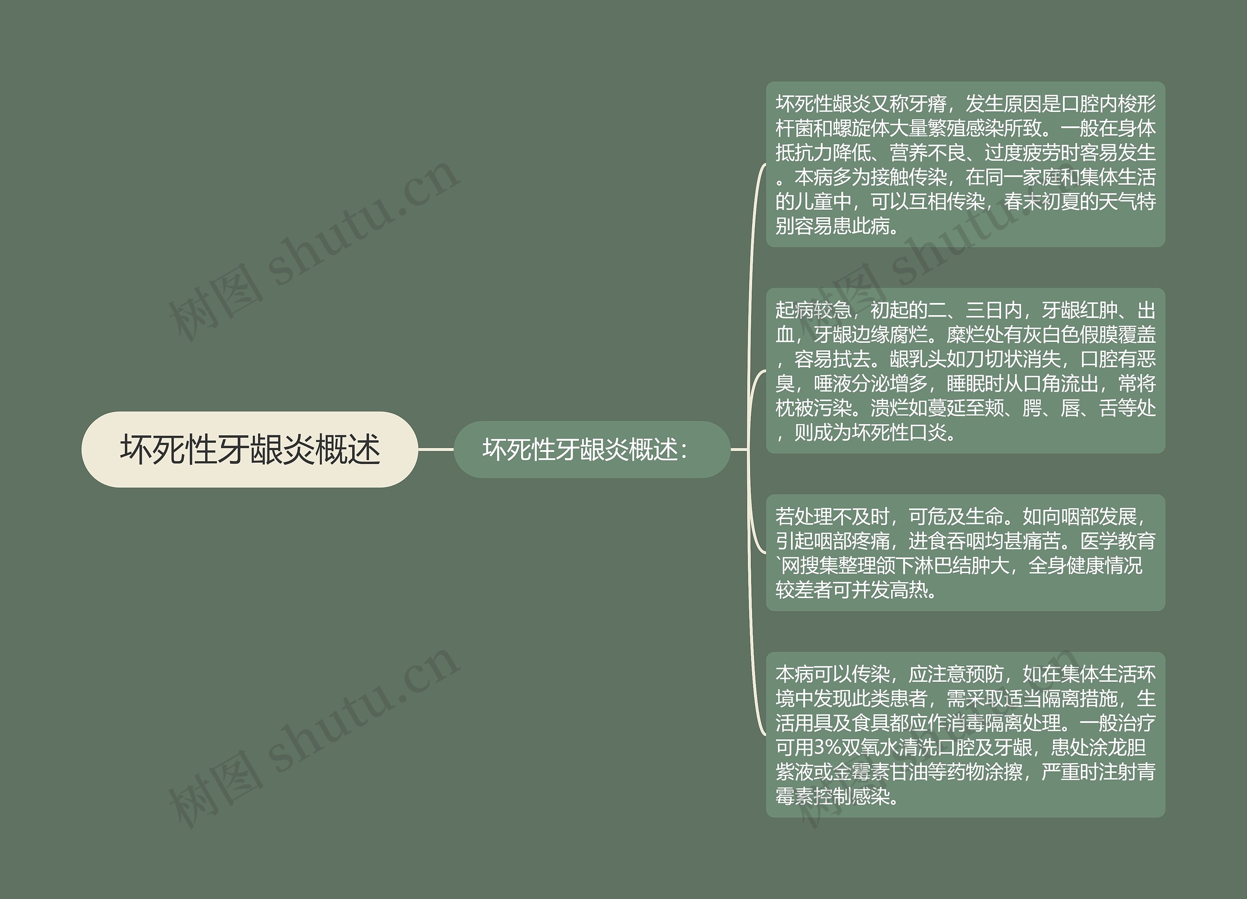 坏死性牙龈炎概述