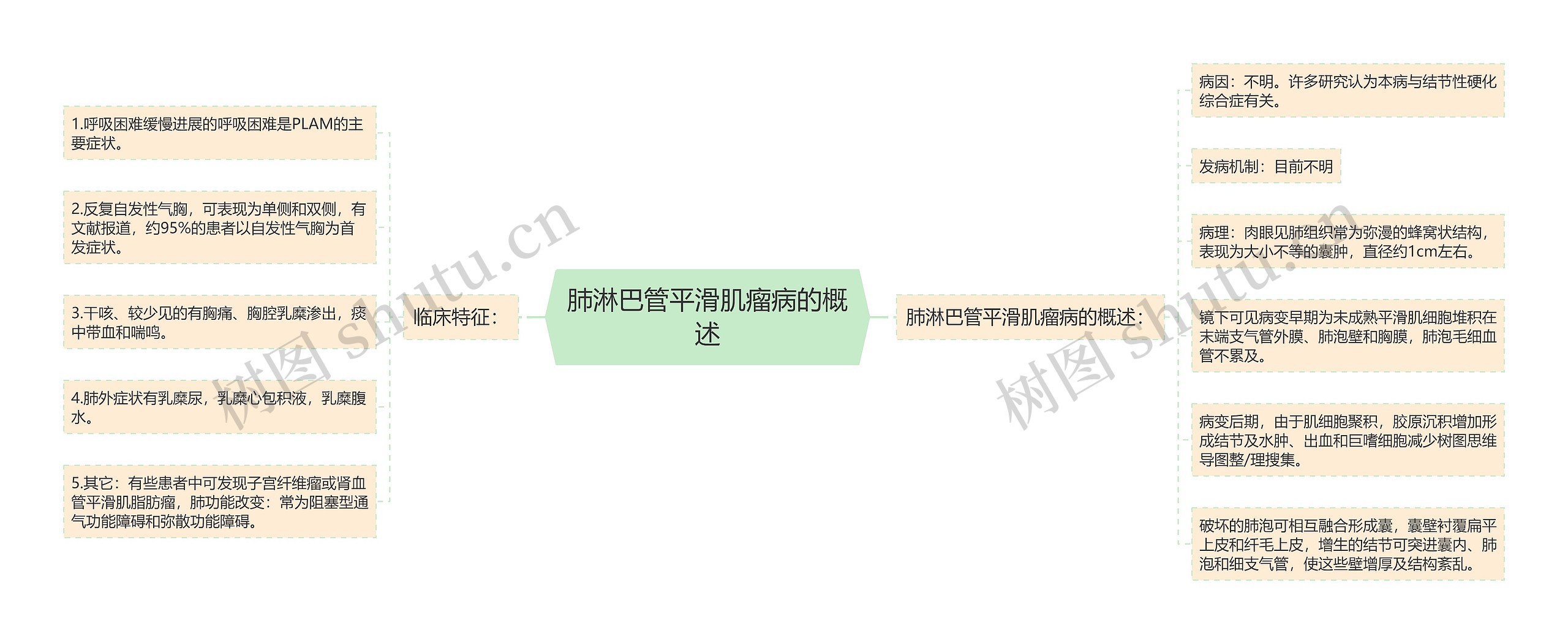 肺淋巴管平滑肌瘤病的概述 肺淋巴管平滑肌瘤病的概述