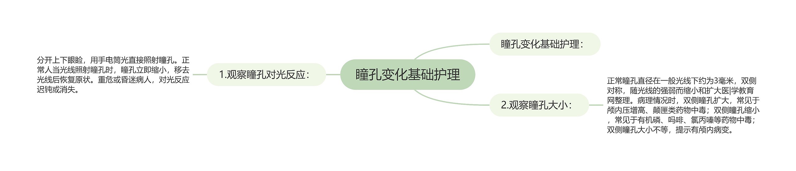 瞳孔变化基础护理 瞳孔变化基础护理