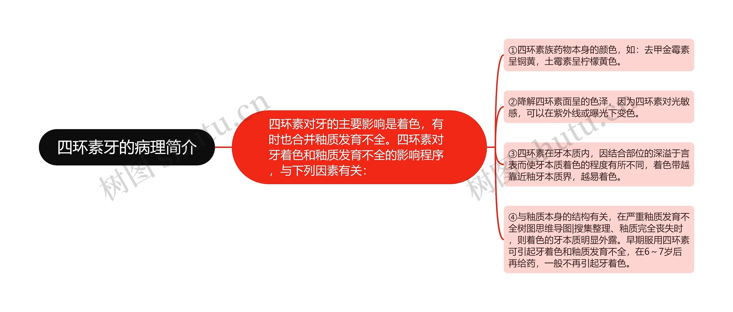 四环素牙的病理简介