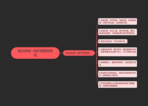 脑炎疾病一般护理措施概述