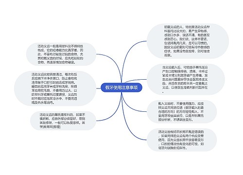 假牙使用注意事项