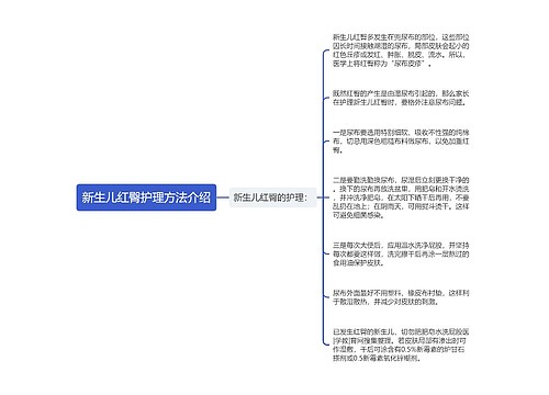 新生儿红臀护理方法介绍